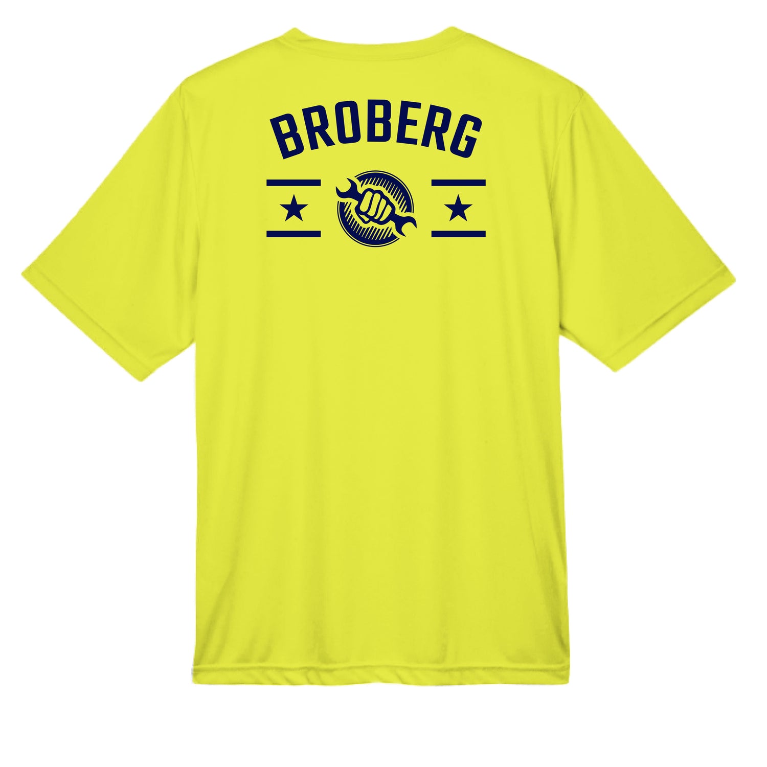 SAFETY YELLOW - BACK