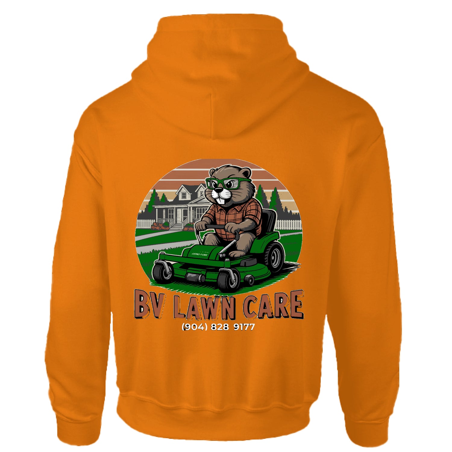 SAFETY ORANGE - BACK