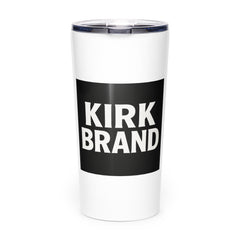 Tapered stainless steel tumbler